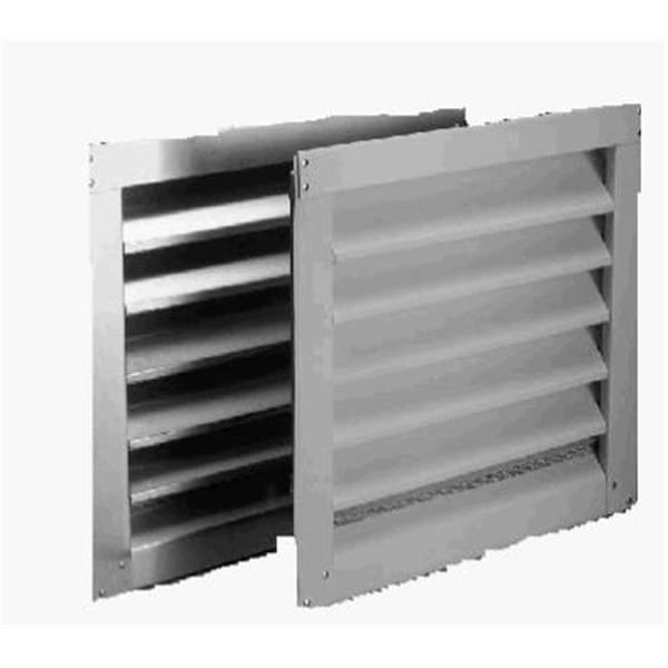 Air-Vent Air Vent 81214 12 x 18 Aluminium Louver Vent - White 455949 - main